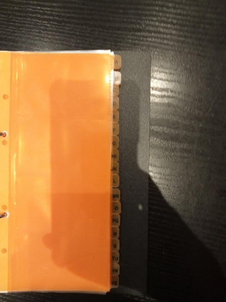 Map voor kaarten, Ophalen of Verzenden, Zo goed als nieuw