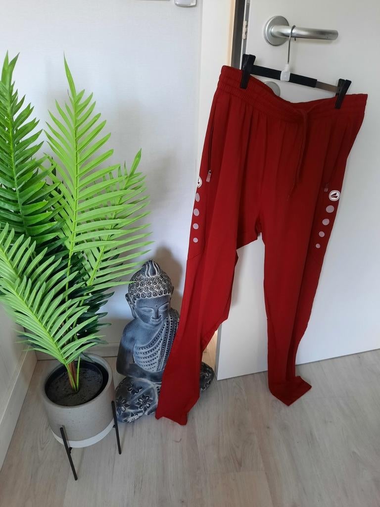 Trainingsbroek rood JAKO maat M, Kleding | Heren, Sportkleding, Ophalen of Verzenden, Zo goed als nieuw