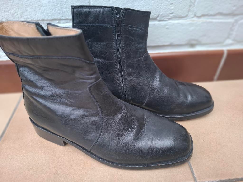 Laarsjes zwart maat 41 € 20, Ophalen of Verzenden, Zo goed als nieuw, Zwart