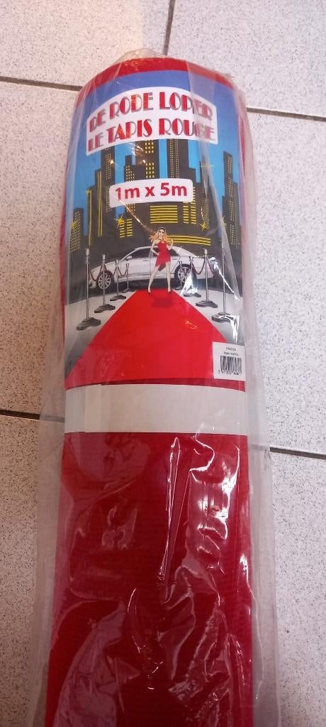 rode loper, Ophalen, 50 tot 100 cm, Rood, Nieuw