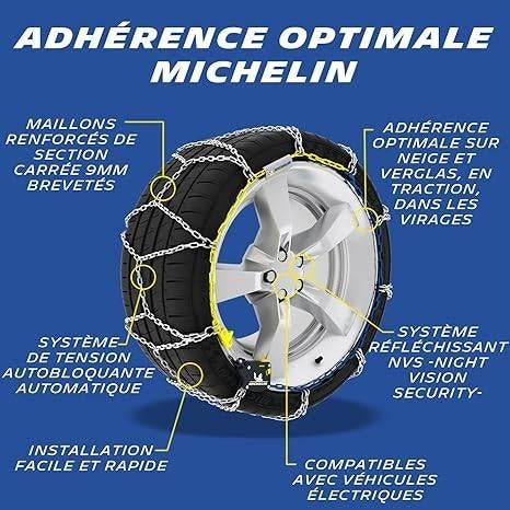 MICHELIN | Automatische Sneeuwkettingen | GRATIS LEVERING, Auto diversen, Sneeuwkettingen, -, Verzenden, -, Nieuw