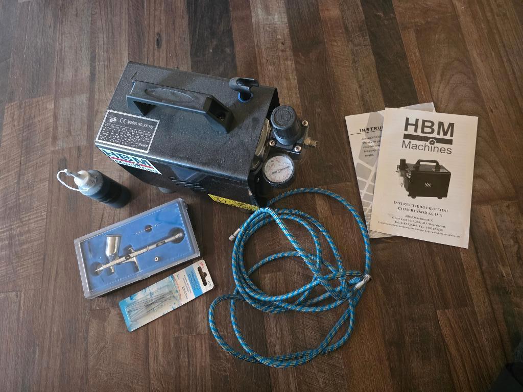 Airbrush apparaat, Hobby & Loisirs créatifs, Peinture, Enlèvement ou Envoi, Comme neuf, Aérographe et Accessoires