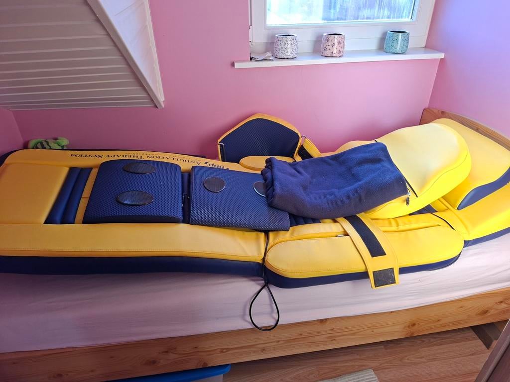 Andullatiematras, goede stazt. Gratis dekentje en vervoertas, Sport en Fitness, Ophalen