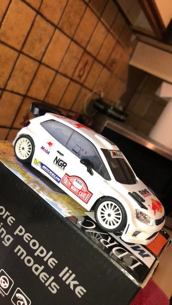 RC POLO R WRC LDR/C 1/28 1van1 RTR, Neuf, Autres échelles, Enlèvement ou Envoi, Voiture on road