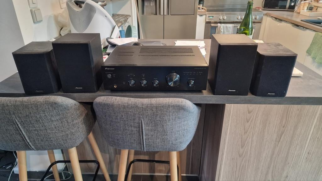 Ampli pioneer +enceinte pioneer, Enlèvement