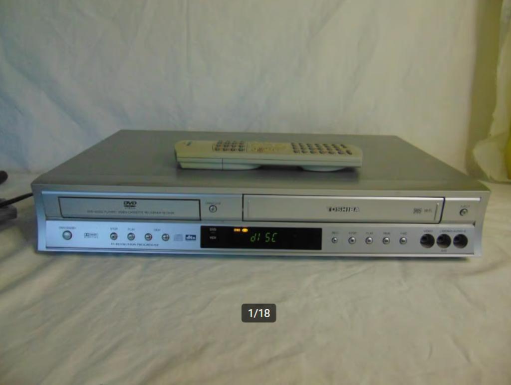 Combiné Enregistreur DVD/VHS, Enlèvement ou Envoi, Utilisé, Lecteur ou enregistreur VHS