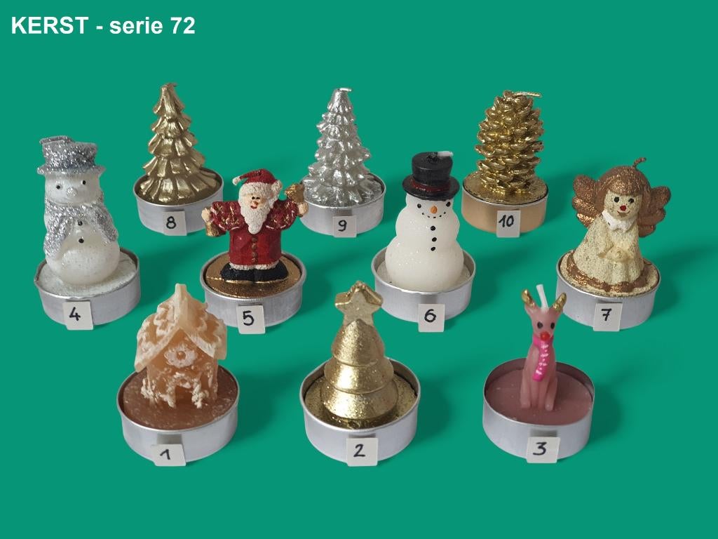 Kerst theelichtjes - serie 72, Diversen, Ophalen of Verzenden, Nieuw