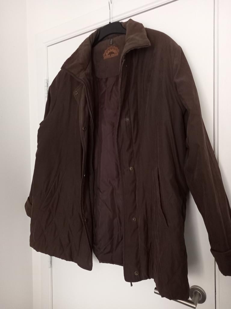 Manteau Veste parka marron, Enlèvement ou Envoi, Comme neuf, Autres tailles, Brun