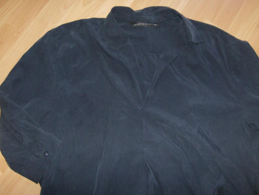 HEMD blauw MERK ZARA - maat M, Kleding | Dames, Maat 38/40 (M), Blauw, Zara, Ophalen of Verzenden