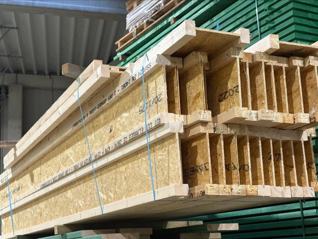 James&jones houten I- ligger300x63mm, Bricolage & Construction, Bois & Planches, Enlèvement, Neuf