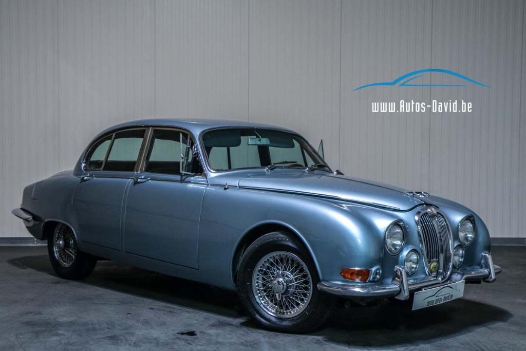 Jaguar mk 2 S 3.8 Berline/oldtimer/cuir/ANTIBROUILLARD !, Cuir, Autres modèles, Achat, Entreprise
