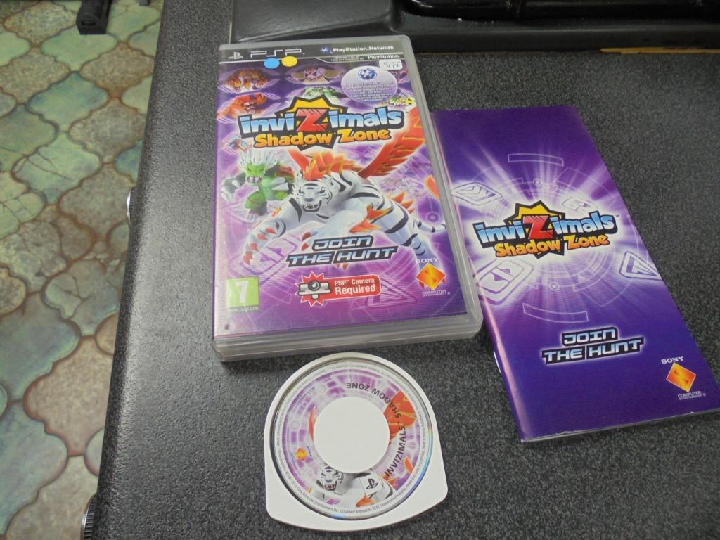PSP Invizimals Shadow Zone (CIB) psp camera required, 1 joueur, Envoi, Utilisé, À partir de 7 ans