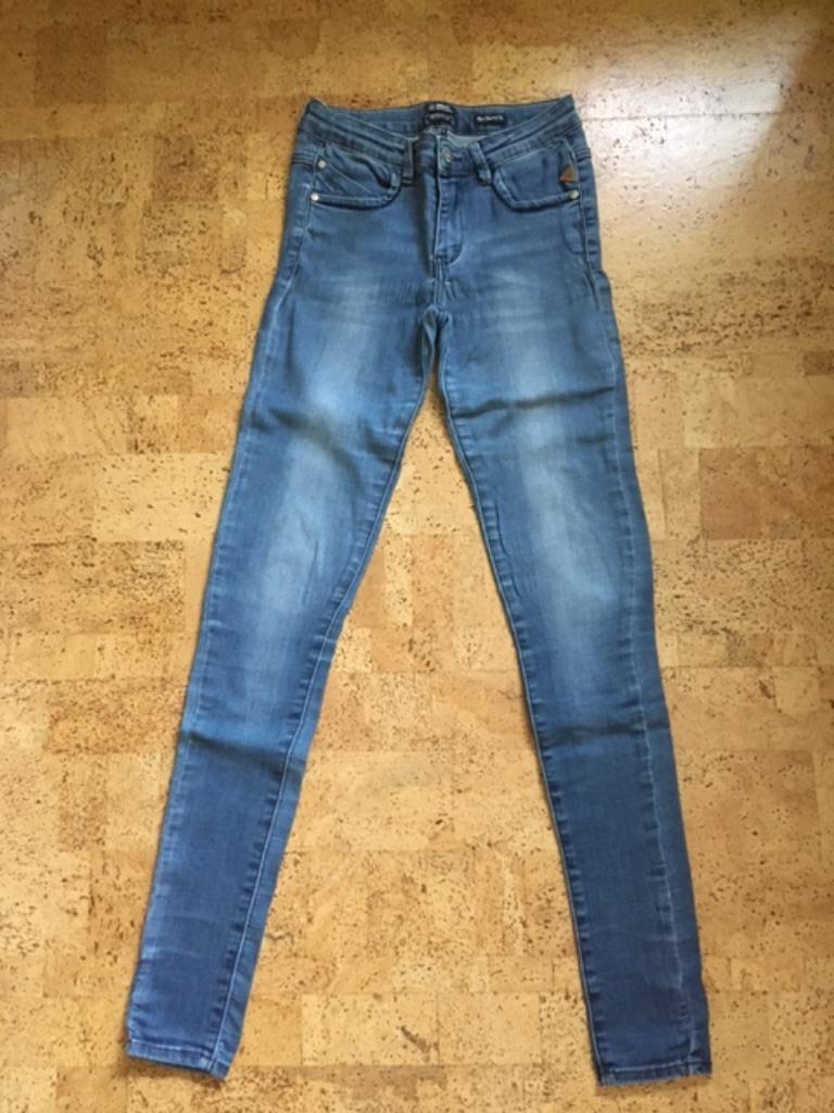 Indian Blue jeans maat 164/14j, Broek, Gebruikt, Meisje, Ophalen of Verzenden