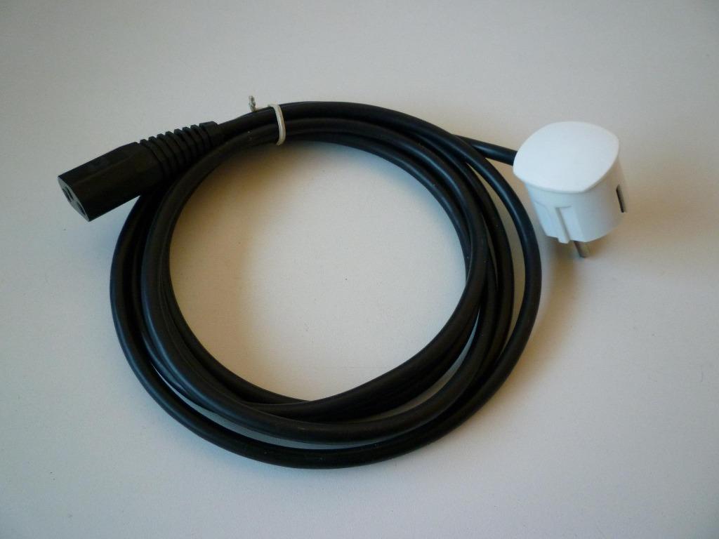 Câble d’alimentation PC de 2,4m, Informatique & Logiciels, Pc & Câble réseau, Enlèvement ou Envoi, Comme neuf