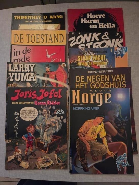 10 x 1ste druk, Ophalen of Verzenden, Zo goed als nieuw