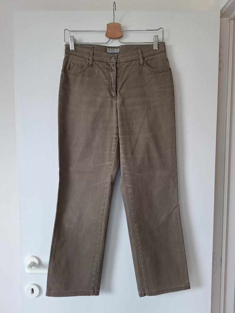 Bruine broek Brax sport cotton - Carola (36 K), Kleding | Dames, Bruin, Brax, Ophalen of Verzenden, Maat 36 (S)