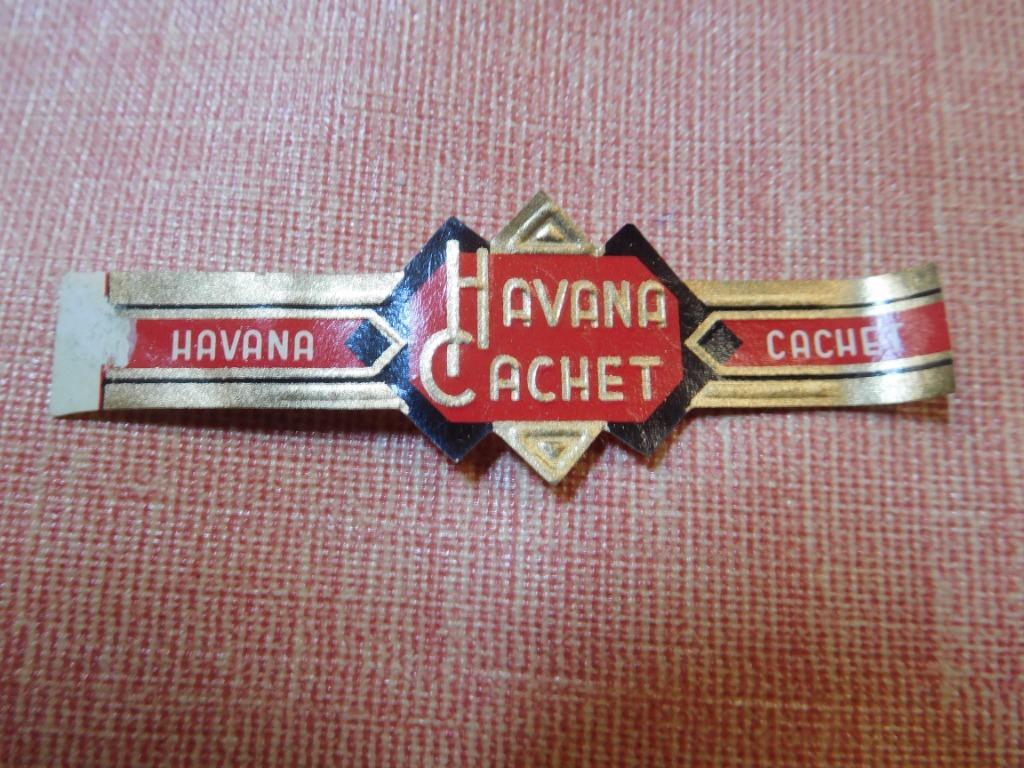 Bague de Fabricant Havana Cachet (Derk de Vries), Enlèvement ou Envoi, Utilisé, Bagues de cigare