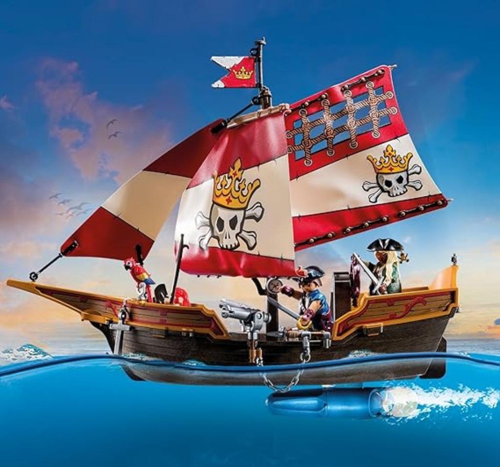 PLAYMOBIL  piratenschip SNELLE GRATIS LEVERING, Verzenden, Nieuw, Complete set