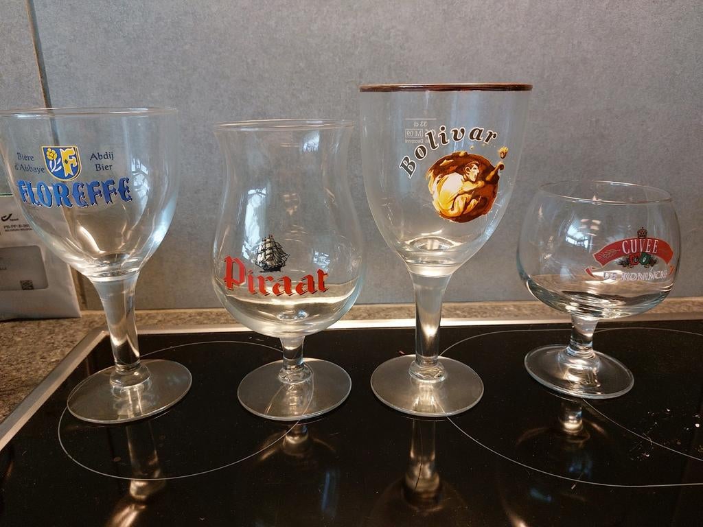 Différents verres à bière, Collections, Enlèvement ou Envoi, Comme neuf