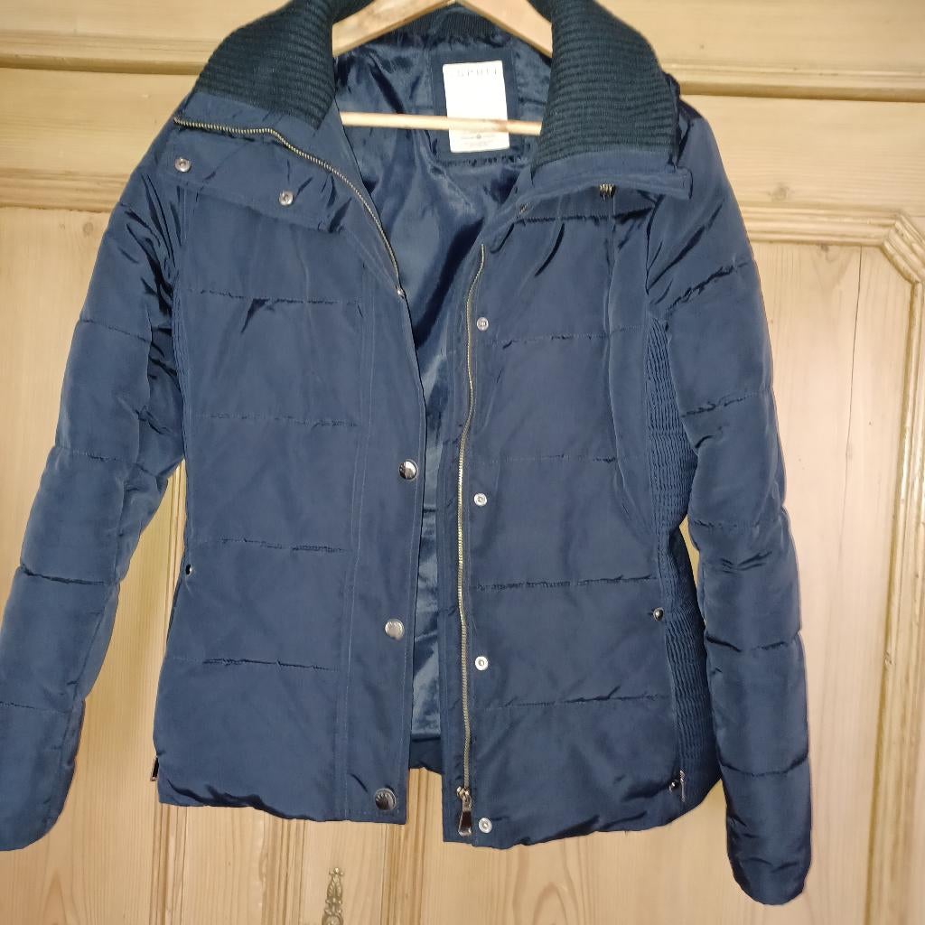 Winter jas dames ESPRIT mt 38, Kleding | Dames, Maat 38/40 (M), Blauw, Ophalen of Verzenden, Zo goed als nieuw