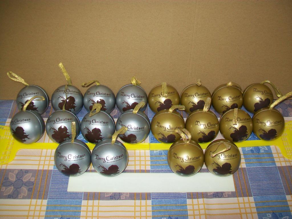 La Chouffe Kerstbal Kerstballen Kabouter Bier Bière Muts, Verzamelen, Ophalen of Verzenden, Zo goed als nieuw, Overige typen, Overige merken