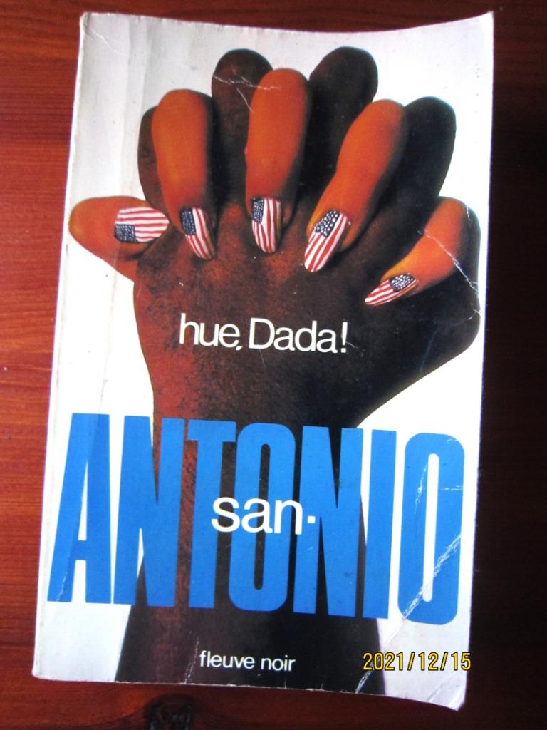 „Hue, Dada” boek van San Antonio, Boeken, Detectives, Gelezen, Verzenden