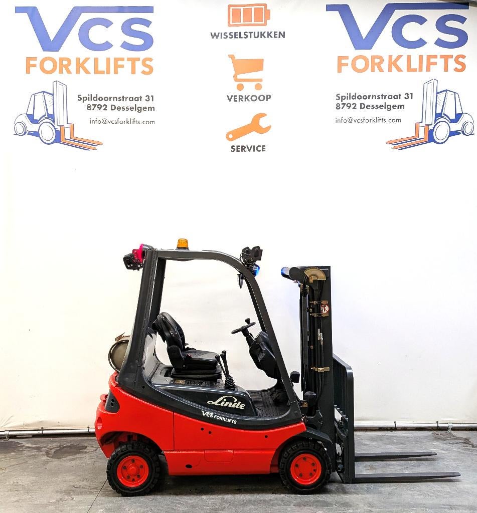 LPG Heftruck: 1,6t Linde H16T-03, Zakelijke goederen, Machines en Bouw | Heftrucks en Intern transport, Heftruck, LPG, 1000 tot 2000 kg