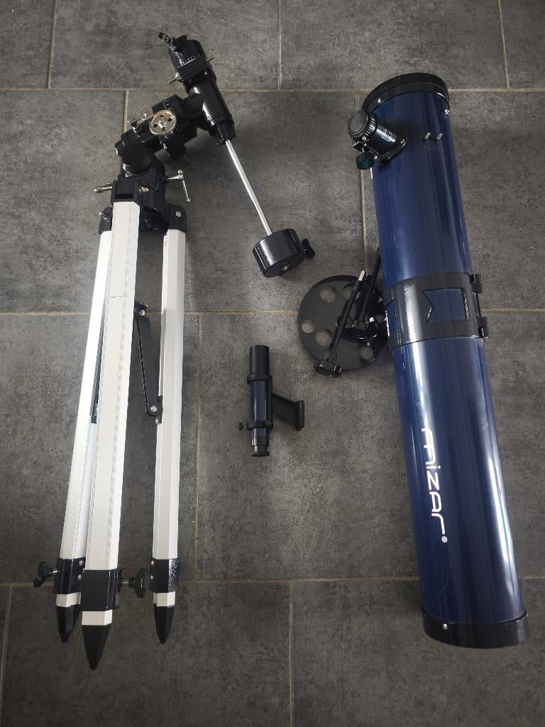 Télescope Astronomique MIZAR 114/900, TV, Hi-fi & Vidéo, Matériel d'optique | Télescopes, Enlèvement, Comme neuf, Télescope réfracteur (lentilles)