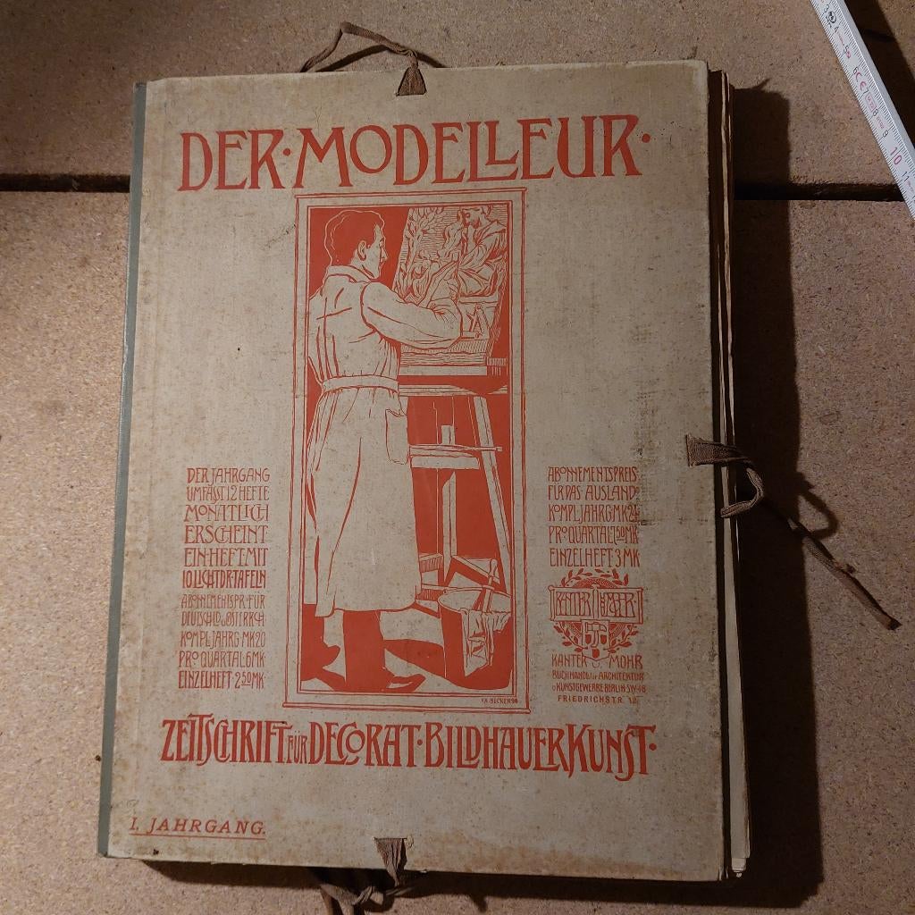 anciens magazines d'architecture 1898 et 99, Antiquités & Art, Antiquités | Livres & Manuscrits, Enlèvement ou Envoi