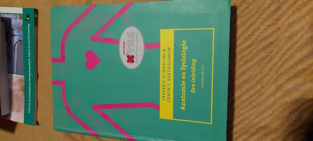 F.H. Martini - Anatomie et physiologie, Enlèvement ou Envoi, Neuf, Néerlandais, F.H. Martini; E.F. Bartholomew