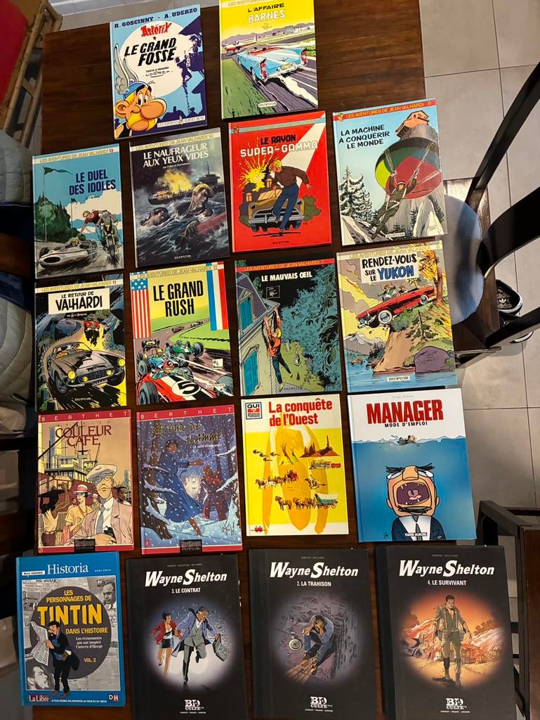 lot de bd BD bande dessinée Dupuis Astérix jean valhardi …, Livres, BD, Utilisé, Plusieurs BD, Enlèvement