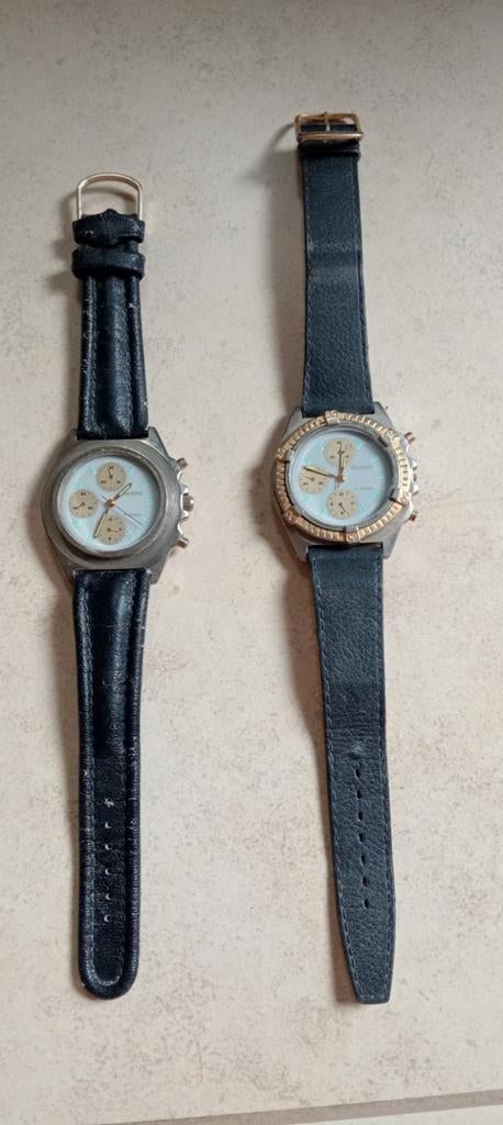 Montre Saxon 17 rubis - 2 montres avec bracelets, Ophalen of Verzenden, Gebruikt