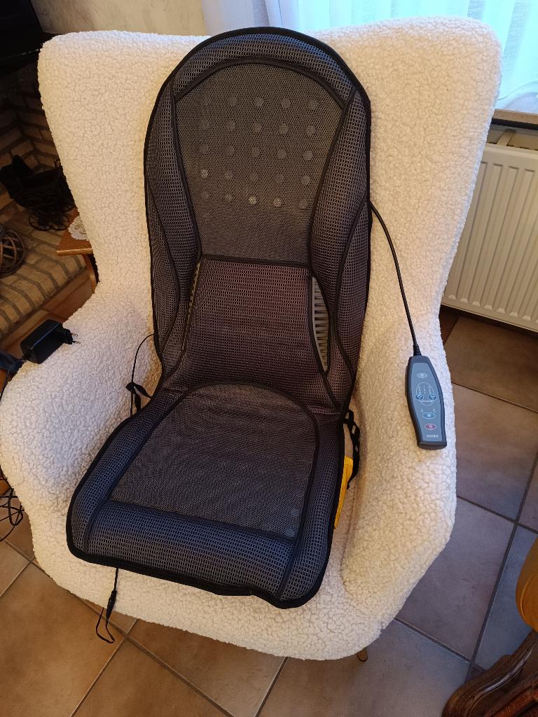 10 € siège de massage avec contrôle de température-état neuf, Enlèvement, Comme neuf