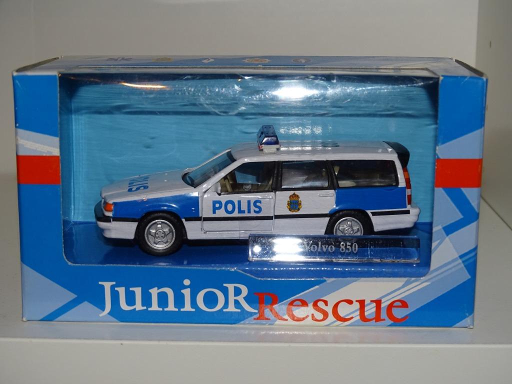 1/43 volvo polis suédoise police politie cararama hongwell, Enlèvement ou Envoi, Neuf, Voiture, Autres marques
