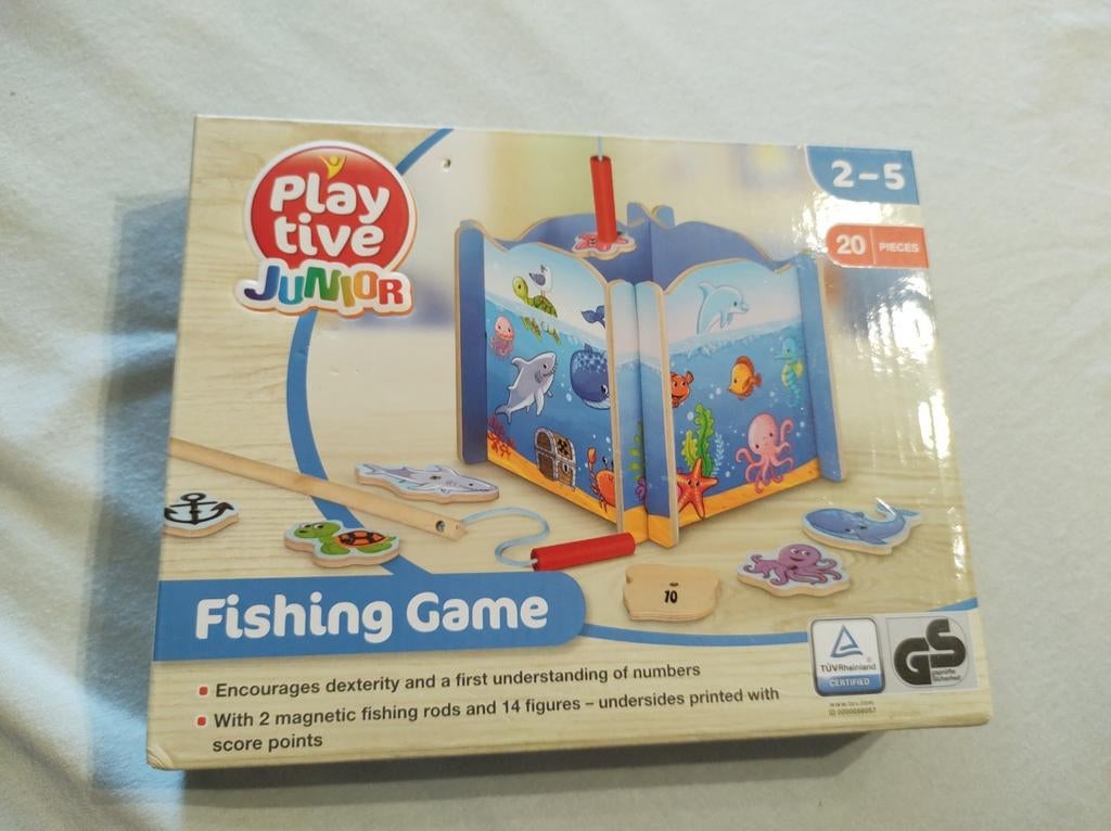 Houten visspel, play tive jr, nieuw, Kinderen en Baby's, Ophalen of Verzenden, Nieuw, Overige typen