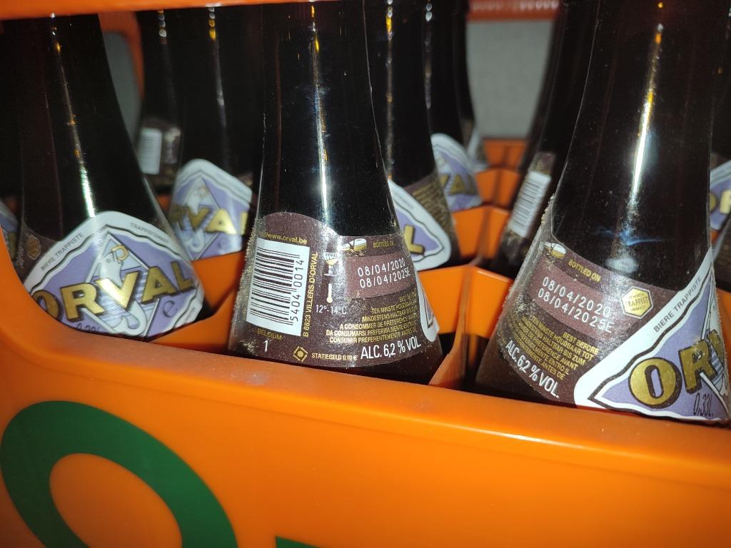 bak Orval gerijpt / oud (2020), Enlèvement, Neuf, Bouteille(s), Autres marques