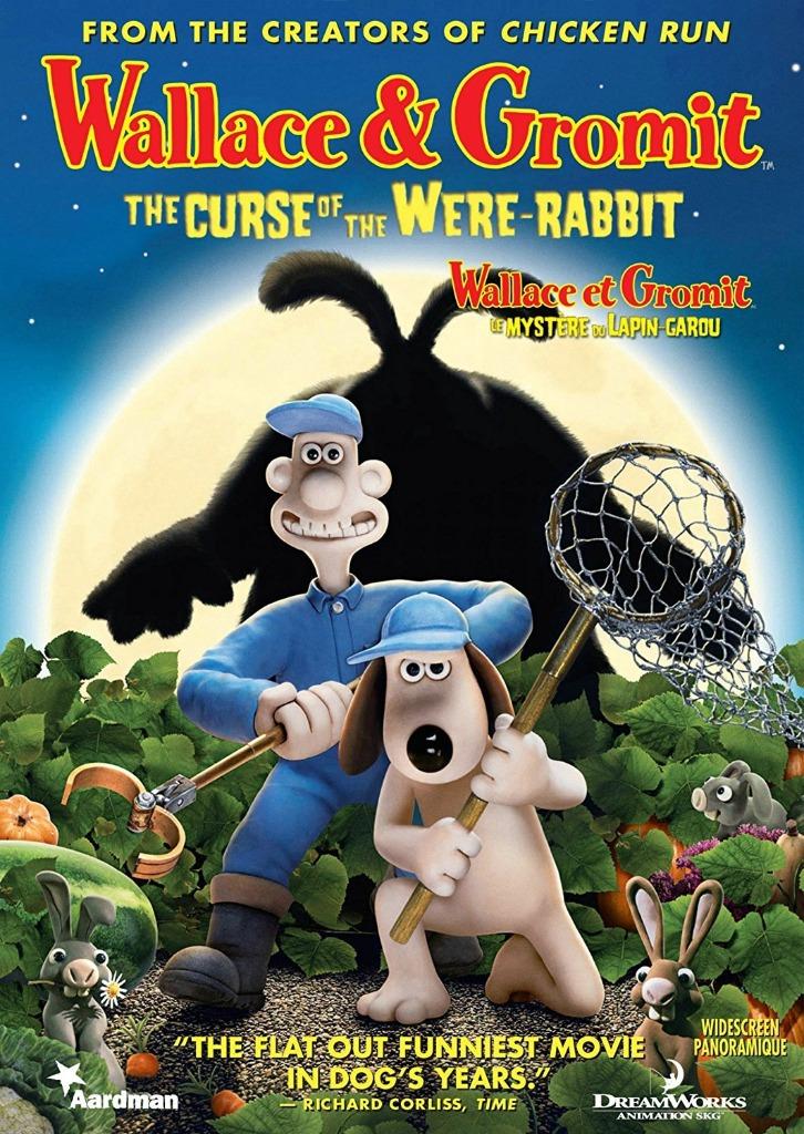 Wallace & Gromit: The curse of the Were-Rabbit, À partir de 6 ans, Enlèvement ou Envoi, Autres types