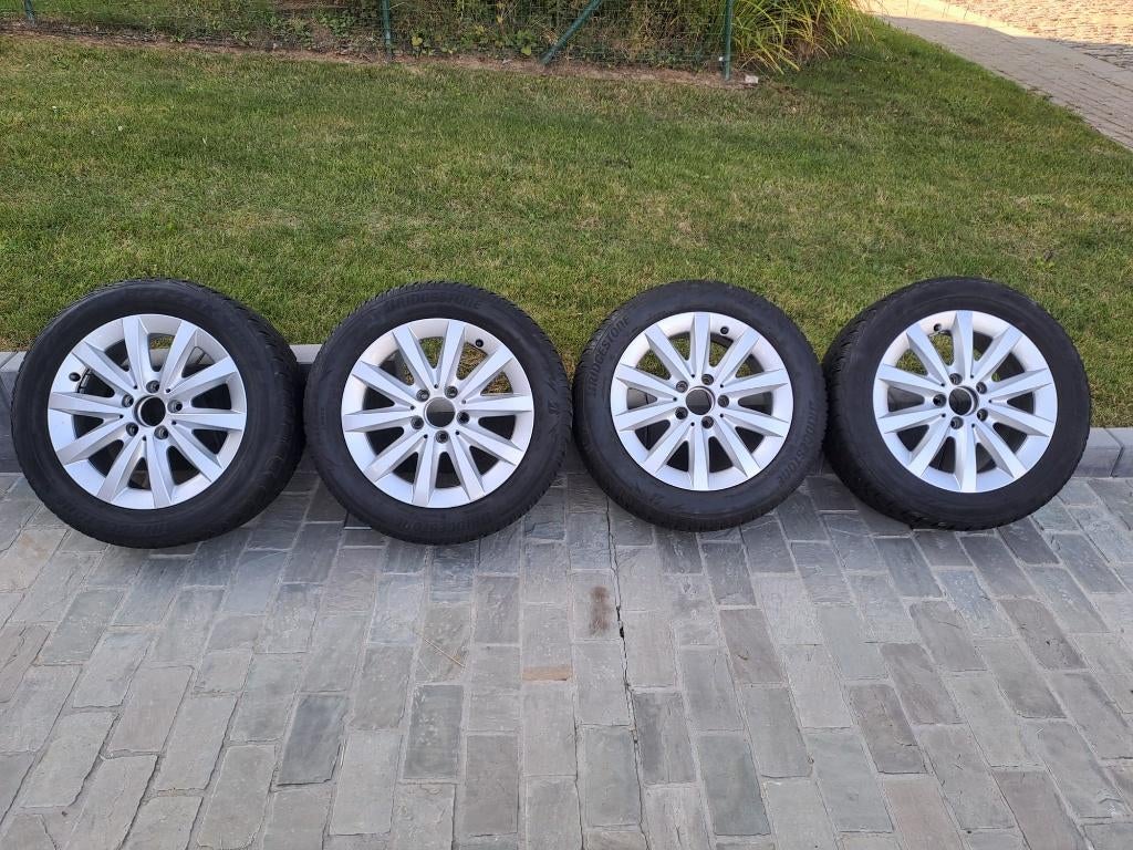 Jantes avec pneus 16 pouces, Ophalen, Gebruikt, 16 inch, Band(en)