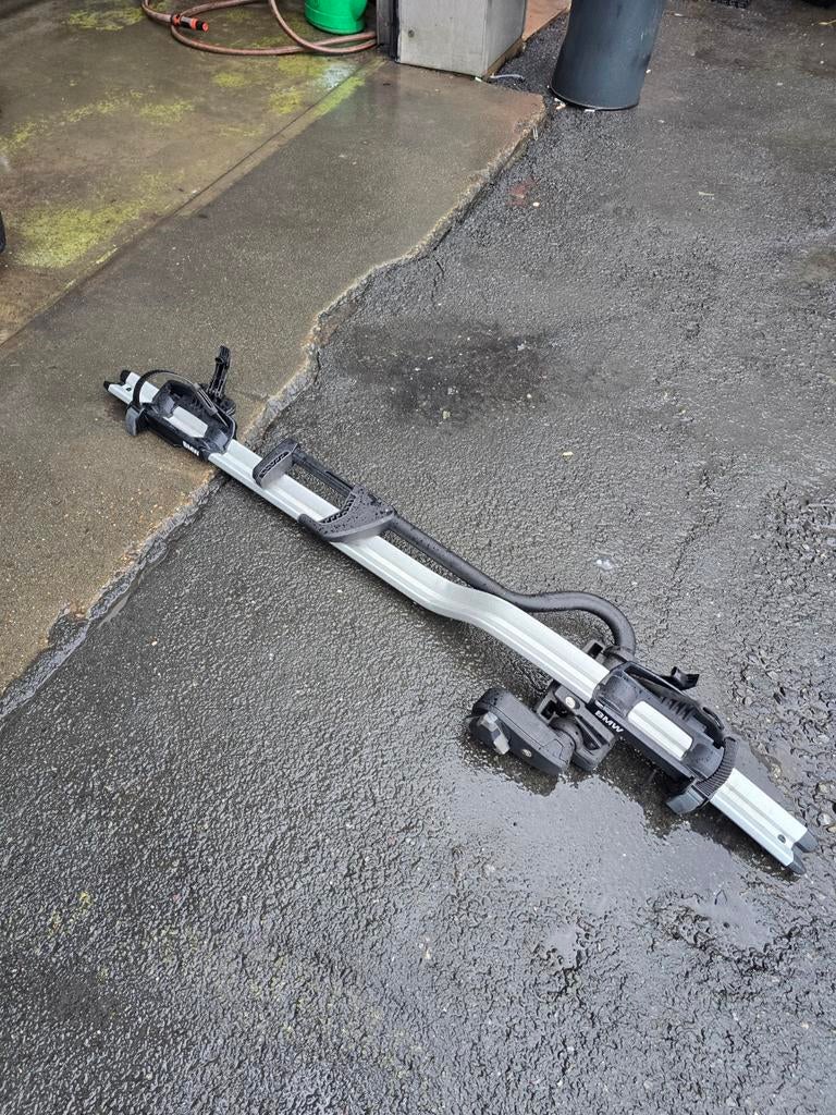 porte vélo BMW pour barres de toit, Enlèvement ou Envoi, 1 vélo, Comme neuf, Galerie de toit