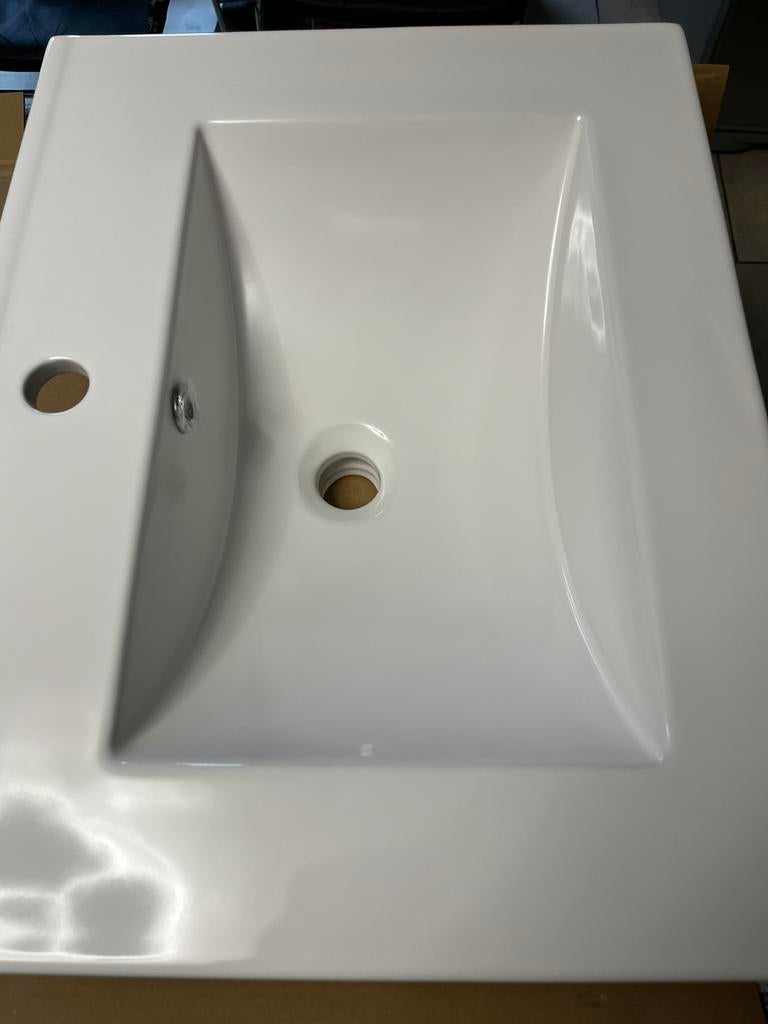 Evier de salle de bain neuf (61 cm sur 47 cm), Enlèvement, Neuf