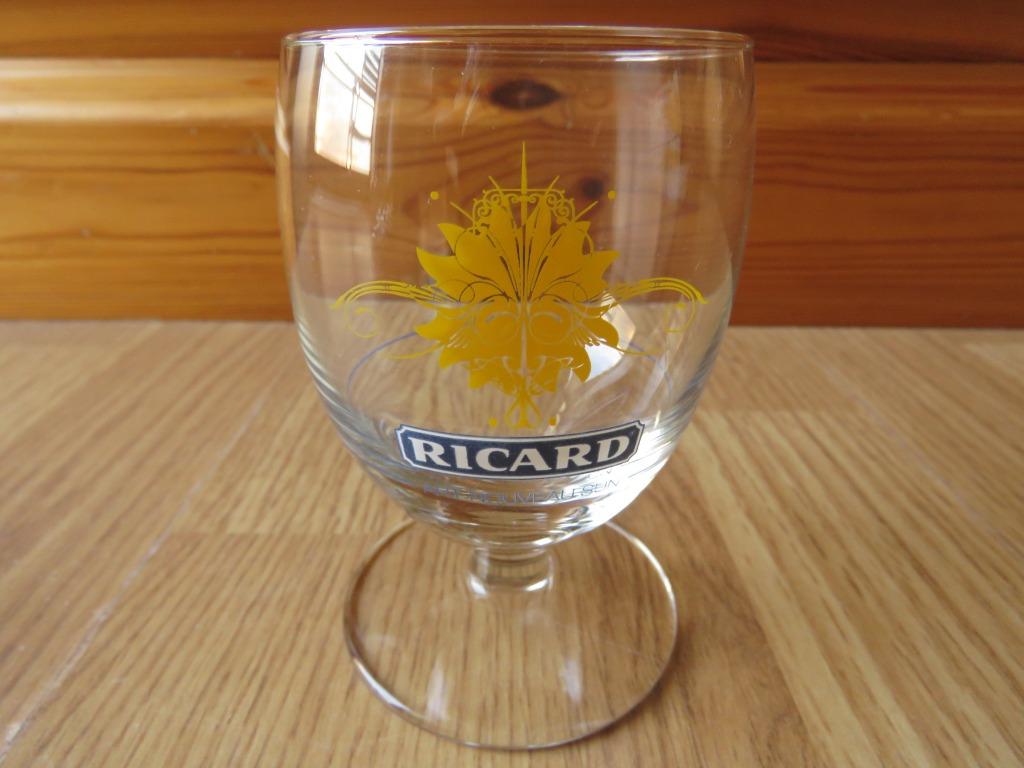 verre ballon Ricard art nouveau sun collection 2008, Ophalen of Verzenden, Zo goed als nieuw, Overige typen
