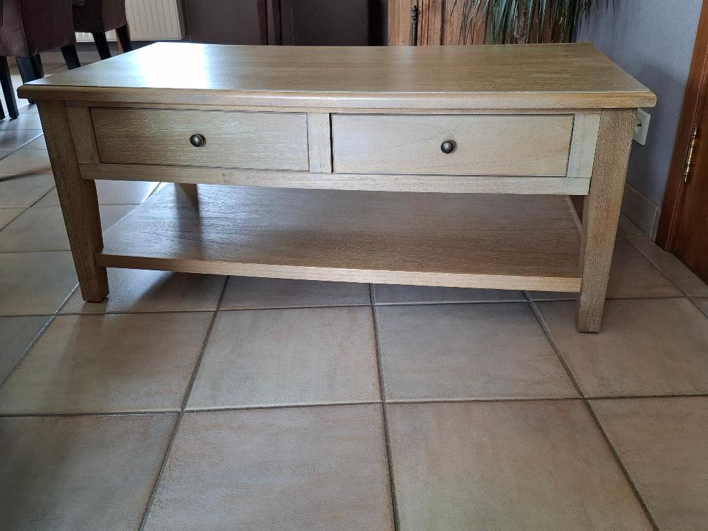 table salon, 100 à 150 cm, Moins de 50 cm, Comme neuf, Enlèvement