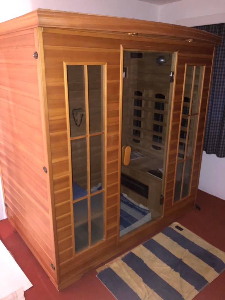 Infraroodsauna, Sport en Fitness, Sauna, Ophalen, Gebruikt, Infrarood, Complete sauna