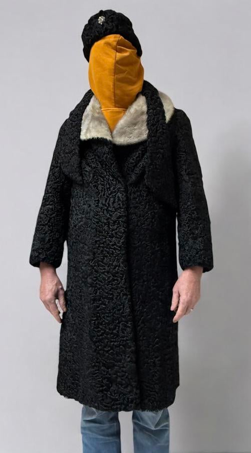 Astrakan bontjas, Kleding | Dames, Ophalen, Zo goed als nieuw