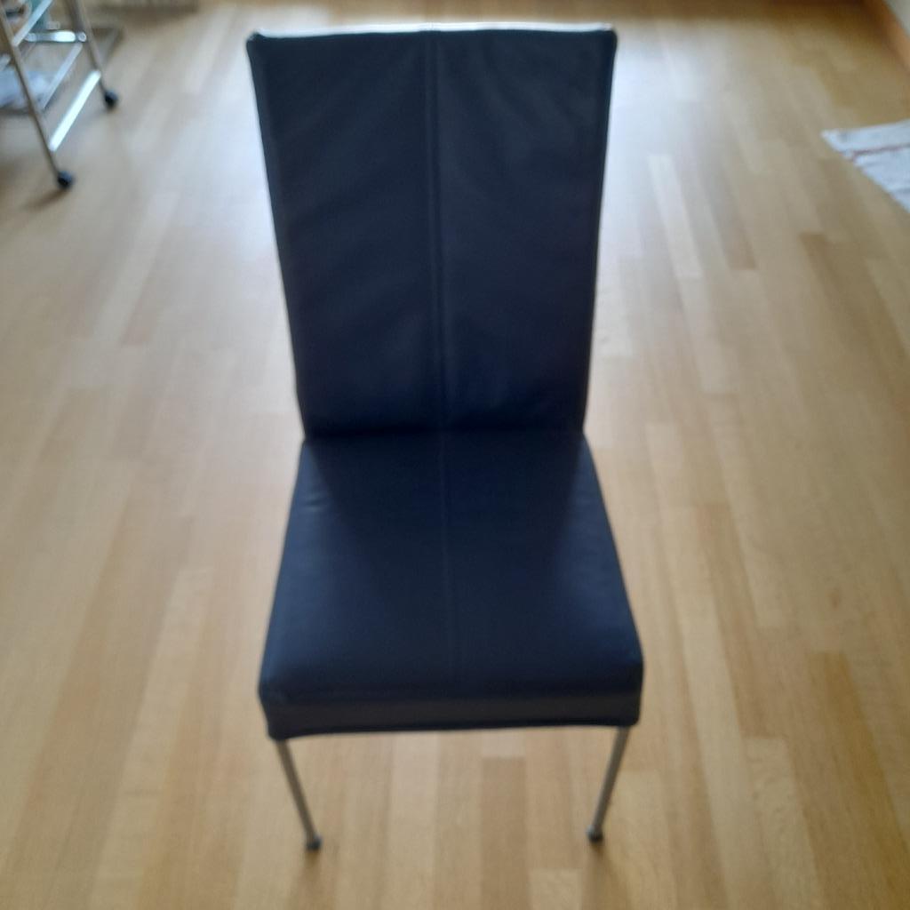 4 of 6 stoelen voor eetkamer of keuken, Ophalen, Blauw, Zo goed als nieuw, Vijf, Zes of meer stoelen