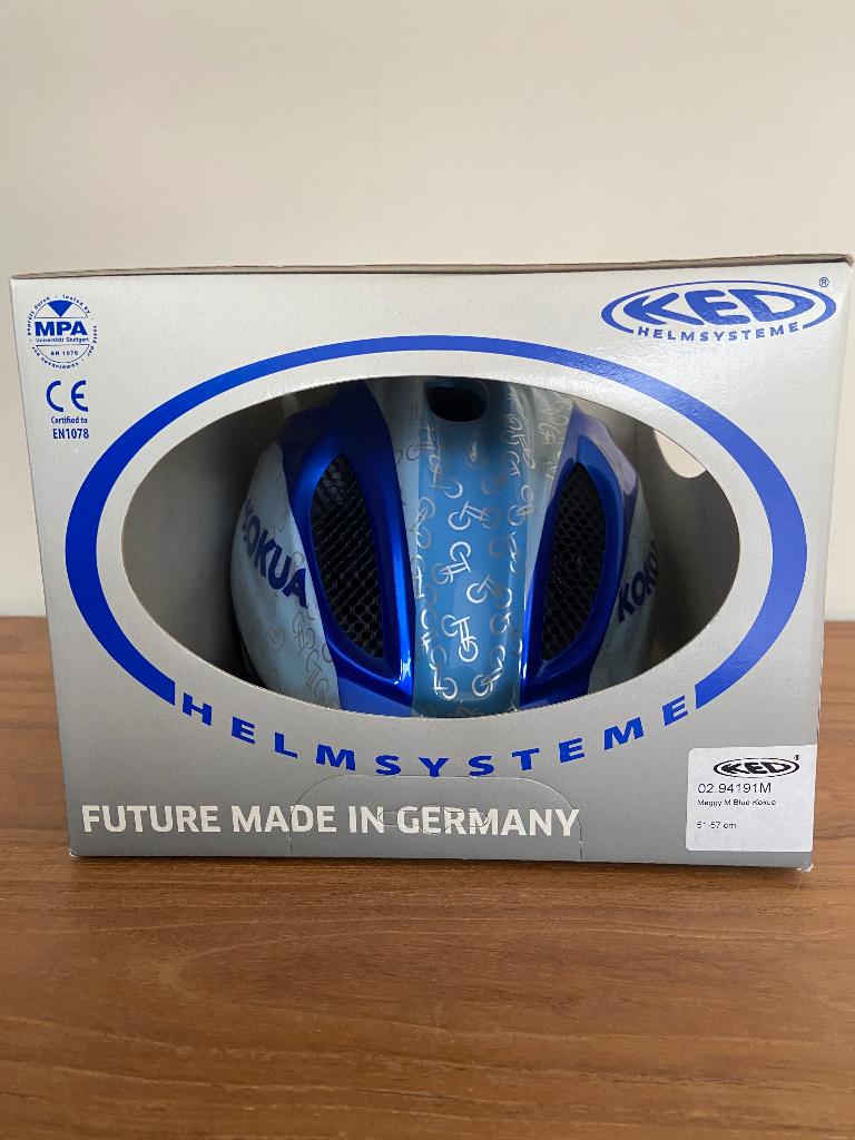NIEUW - Kinder fietshelm KED KOKUA Blue 51-57 cm, Fietsen en Brommers, Ophalen of Verzenden, Nieuw, Jongen of Meisje, KED