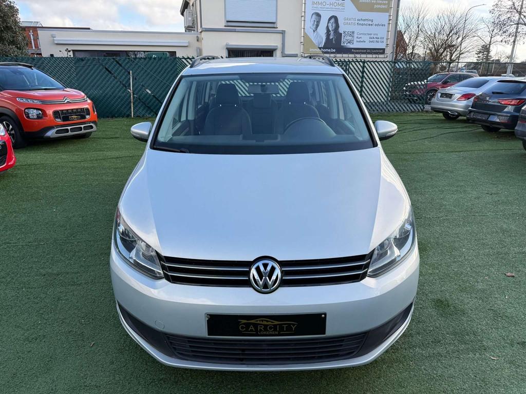 Volkswagen Touran Touran 1.6 TDI Trendline7PLGPSEURO5, Voorwielaandrijving, Euro 5, Gebruikt, Zwart