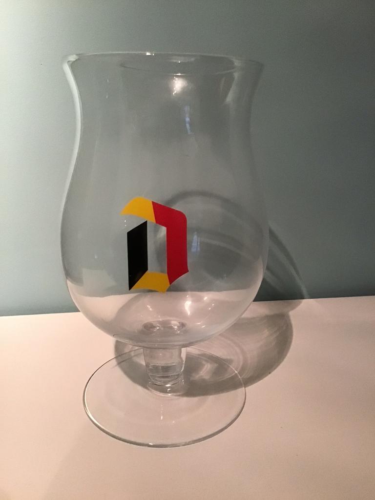 Duvel glas 3l, Ophalen, Zo goed als nieuw, Duvel