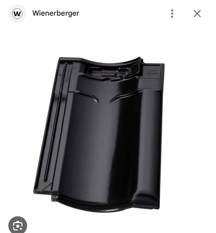 Dakpan narvik vhv zwart geglazuurd, Ophalen