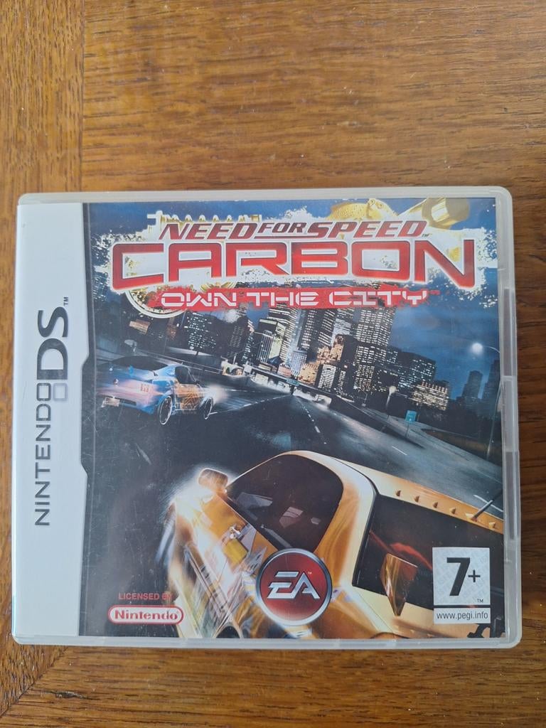 Nintendo ds need for speed carbon, Ophalen